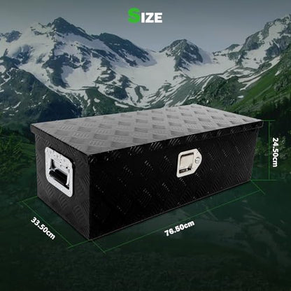 30 Inch Aluminum Heavy Duty Truck Bed Tool Box