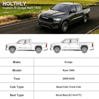 10 Layers Truck Cover Waterproof All Weather Custom Fit Dodge Ram 1500