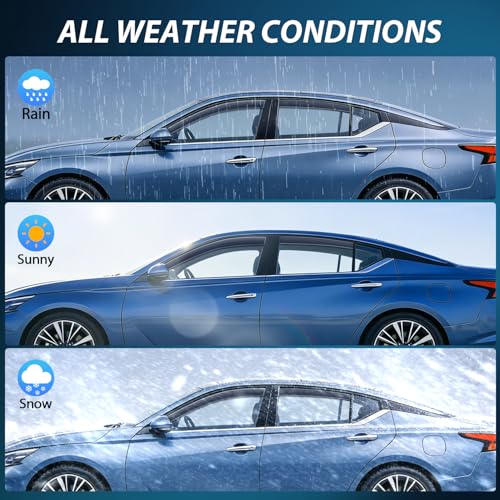 in Channel Window Visors for Nissan Altima 2019 (4 Count)