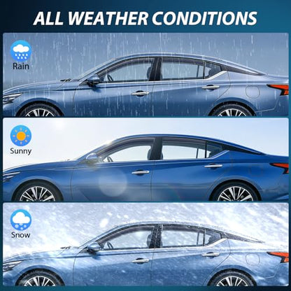in Channel Window Visors for Nissan Altima 2019 (4 Count)