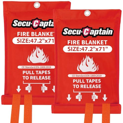 Emergency Fire Blanket for Home (2 Count)