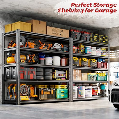 48"W Garage Shelving Heavy Duty (5 Count)