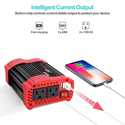 200W Car Power Inverter
