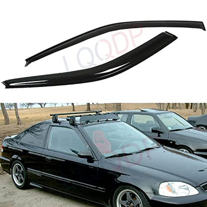 2pcs Window Visors Rain Guards for 1996