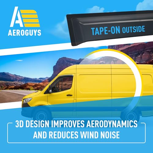 Extra Durable Window Deflectors Tape (2 Count)