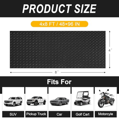 4x8FT Garage Floor Mat