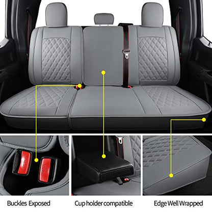 F150 Faux Leather Seat Covers Fit for 2015