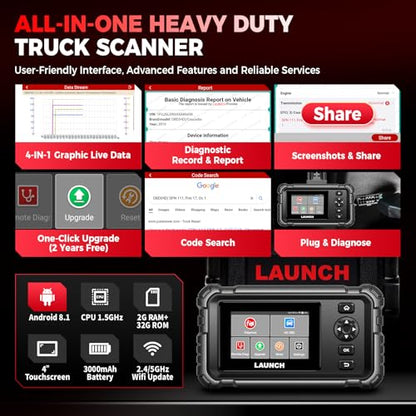 CRP129HD Heavy Duty Truck Scanner