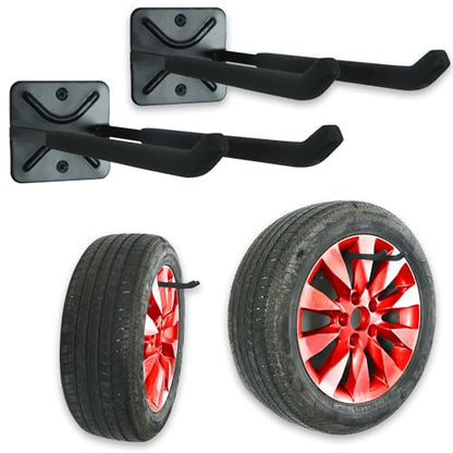 Wall Mount Garage Hooks (2 Count)