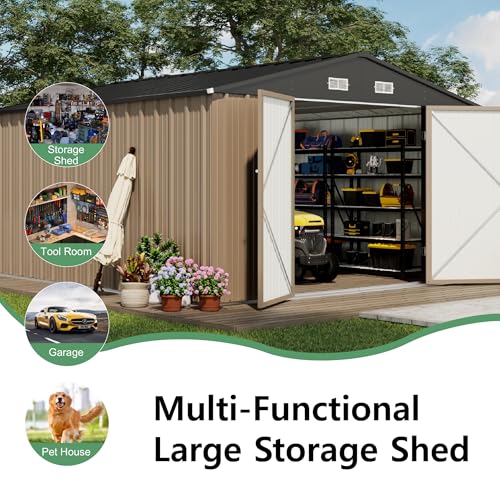 10x12 FT Outdoor Storage Shed