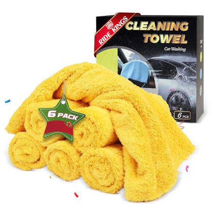 Car Wash Towels 16x16 (6 Count)