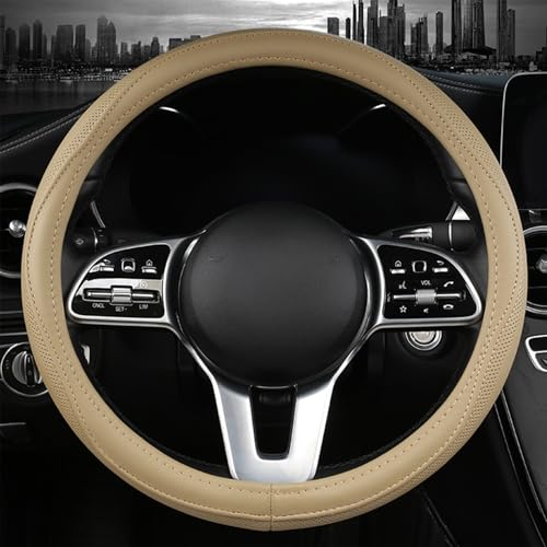 Cowhide Steering Wheel Cover