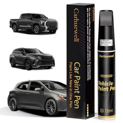 1G3 Magnetic Gray Metallic Touch Up Paint Compatible with Toyota