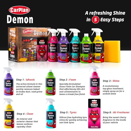Demon Car Wash Kit (170 Fl Oz)