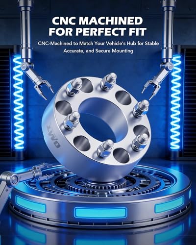OMT 6x135 Wheel Spacers with 87.1mm Center Hub Bore (4 Count)