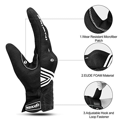 Motorcycle Gloves Breathable Mesh Touchscreen Hard Knuckles