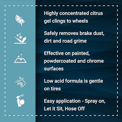 Wheel Sauce Citrus Gel Wheel Cleaner