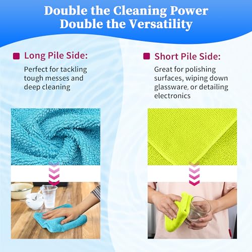 Microfiber Cleaning Cloth (12 Count)