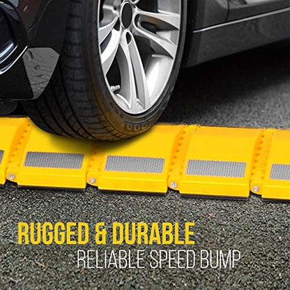 Portable Vehicle Traffic Speed Bump (9.8 Foot)