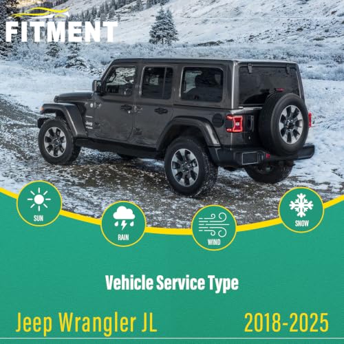 Windshield Wiper Blade Replacement for Jeep Wrangler JL 2018