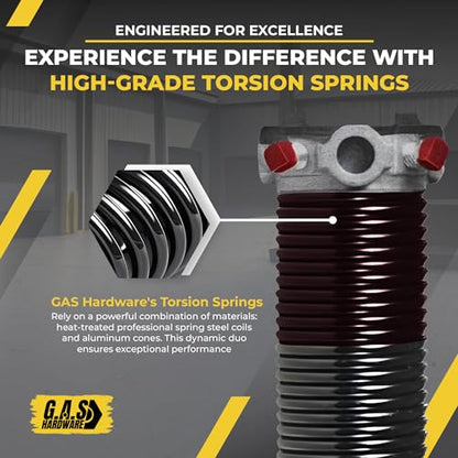 Garage Door Torsion Spring 234x1.75x31 Includes 1” Steel Bearing