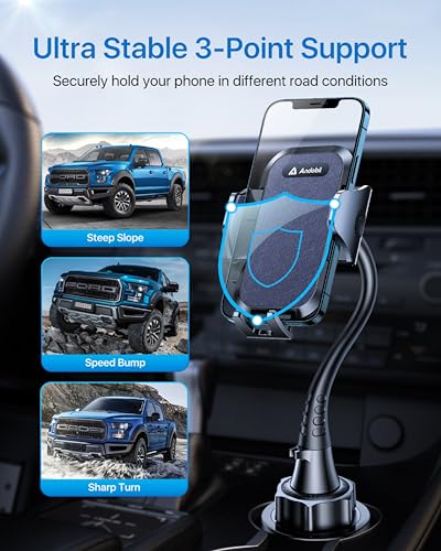 Military Grade Cup Holder Phone Holder