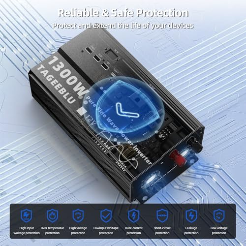 1300 Watt Pure Sine Wave Power Inverter
