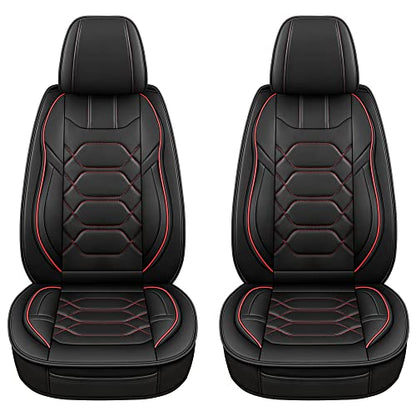 Leather Car Seat Covers Front Pair (2 Count)