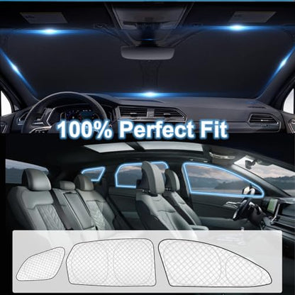 8pcs Thicken Sun Shades for KIA Sportage 2023