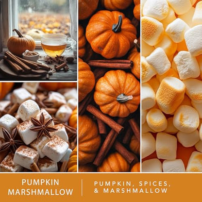 Pumpkin Marshmallow Scented Fall Wax Melts 10oz (10 Ounce)