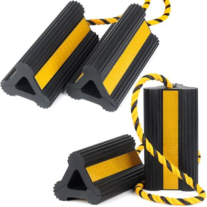 Heavy Duty Rubber Wheel Chocks