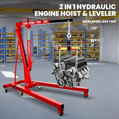 2.5 ton Engine Lift Cherry Picker with 8 ton Hydraulic Pump