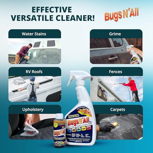 Bugs N’ All Multipurpose Car Cleaner & Degreaser (4 Fl Oz)
