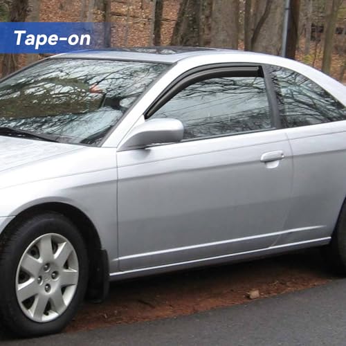Window Visors Rain Guards for 2001