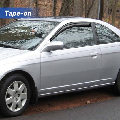 Window Visors Rain Guards for 2001