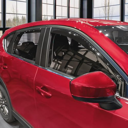 in Channel Extra Durable Rain Guards for Mazda CX