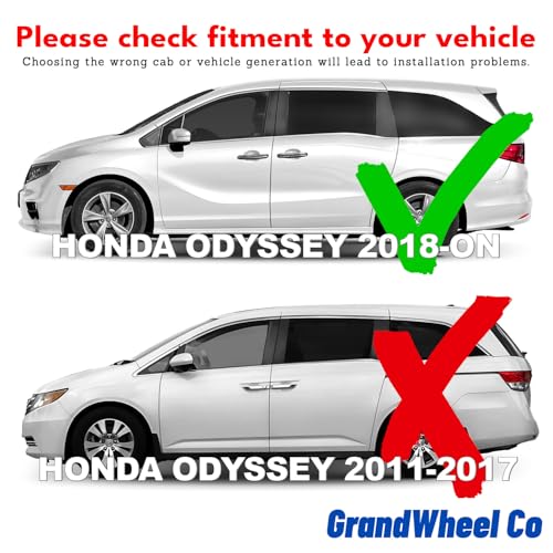 Window Deflectors Smoke Tinted in (4 Count)