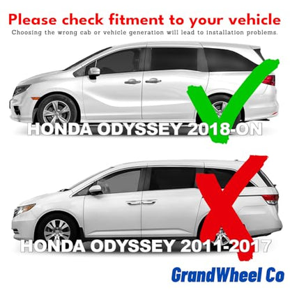 Window Deflectors Smoke Tinted in (4 Count)