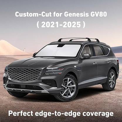 Windshield Sunshade Compatible for Genesis GV80 2021