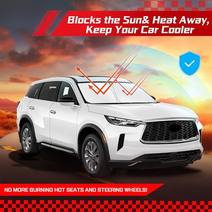 Windshield Sun Shade for Infiniti QX60 2022