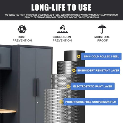 Garage Storage Cabinet System