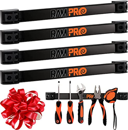 12" Magnetic Tool Holder Strip (4 Count)