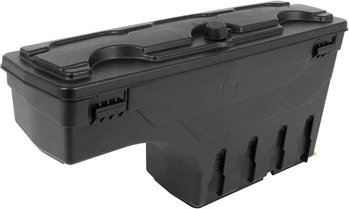 SCITOO Truck Bed Tool Box for Ford F-250 F-350 Super Duty 1999-2016 Left & Right Side,Multi-Compartment Dividers Organized Storage,Heavy Duty & No-Drill Installation