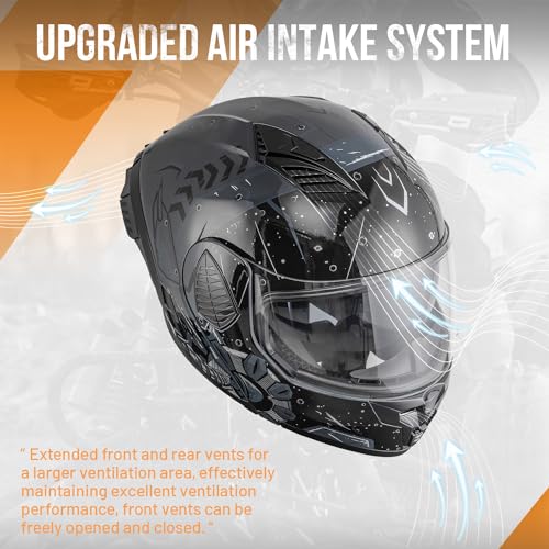 Modular Motorcycle Helmets Full Face Flip up Street Bike Motorcycle Helmet for Unisex Adult Model