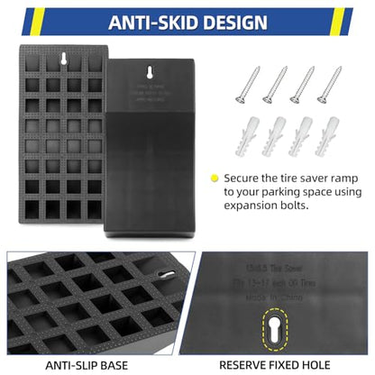 2 Pack Tire Saver Ramp for 13 (2 Count)