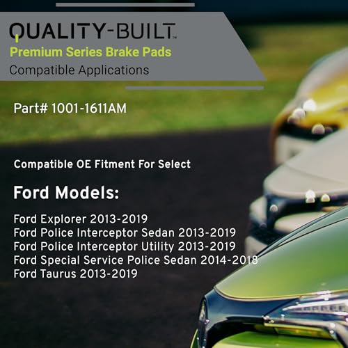 Front Semi Metallic Brake Pads
