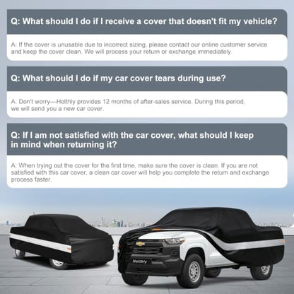 10 Layers Truck Cover Waterproof All Weather Custom Fit Chevrolet Colorado