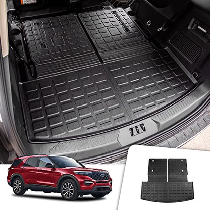 Trunk Mat with Backrest Mat for 2020