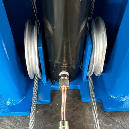 ME 12000lbs 2 Post Lift Automotive Car Lift Single Point Lock Release Two Post Car Lift for Home Garage and Shop ME