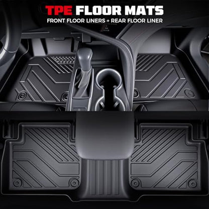 TPE Floor Mats Set for Toyota Camry 2024 2023 2022 2021 2020 2019 2018